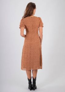 Vestido midi polka dots sold by Shasa