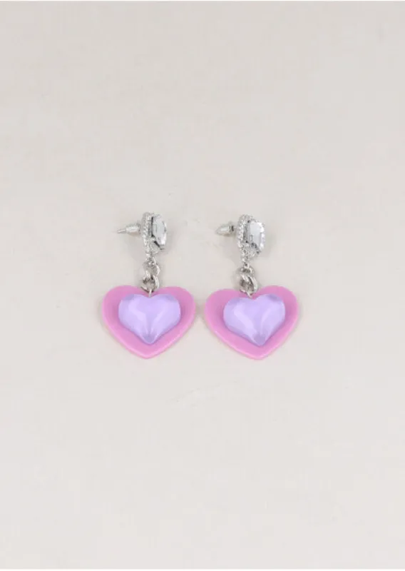 Aretes Doble Corazon sold by Shasa