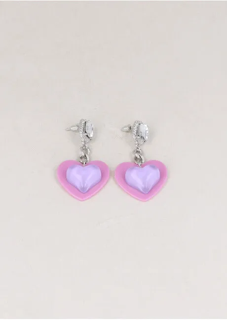 Aretes Doble Corazon sold by Shasa