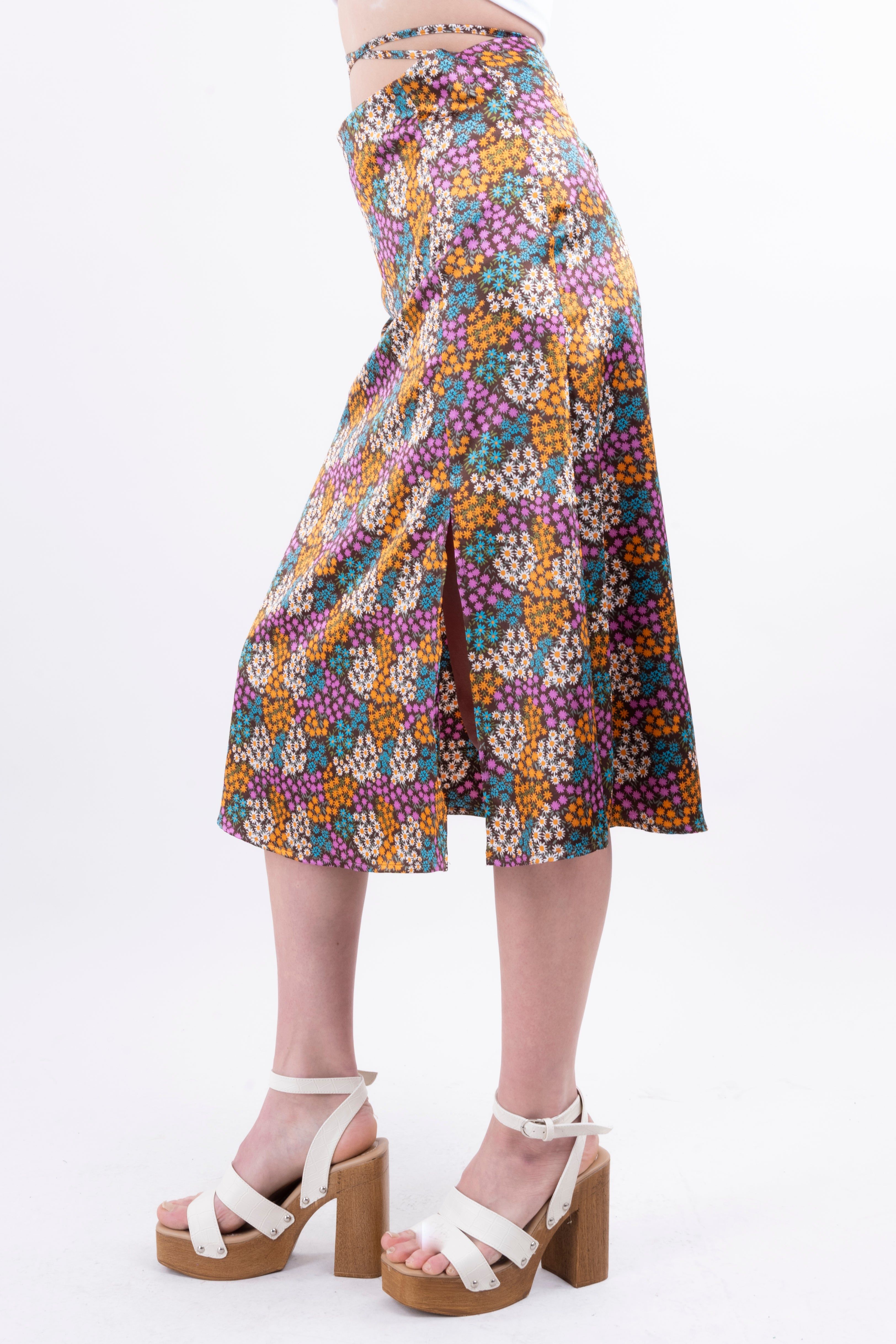 Falda midi lazo sold by Shasa product image thumbnail 3