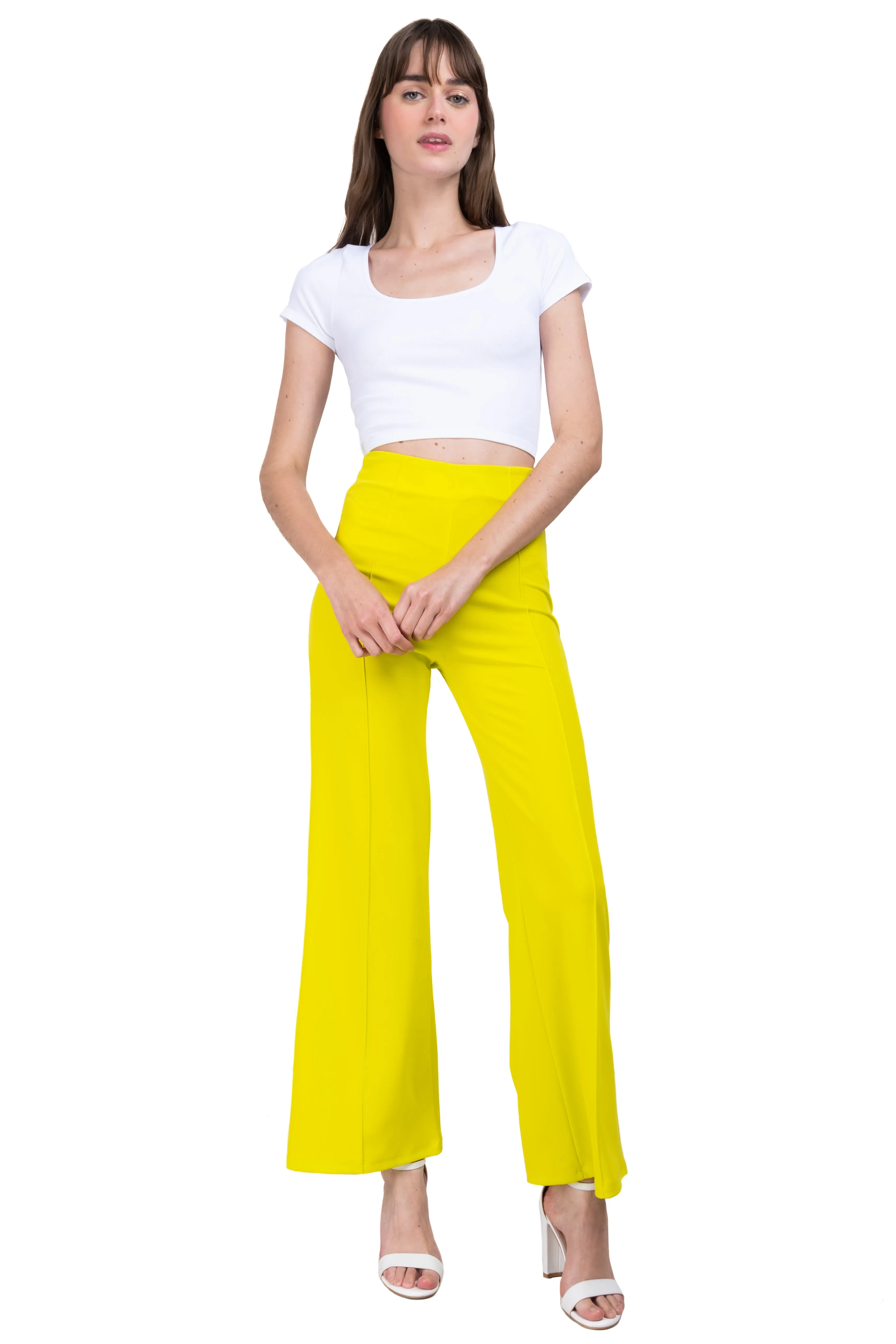 Pantalón wide leg costura frontal sold by Shasa product image thumbnail 2