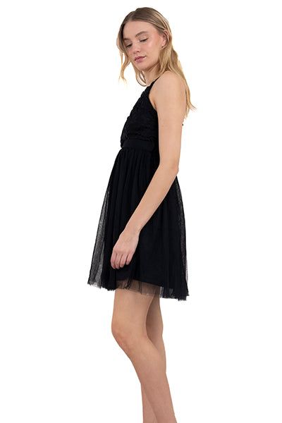 Vestido mini encaje busto tul sold by Shasa product image thumbnail 3