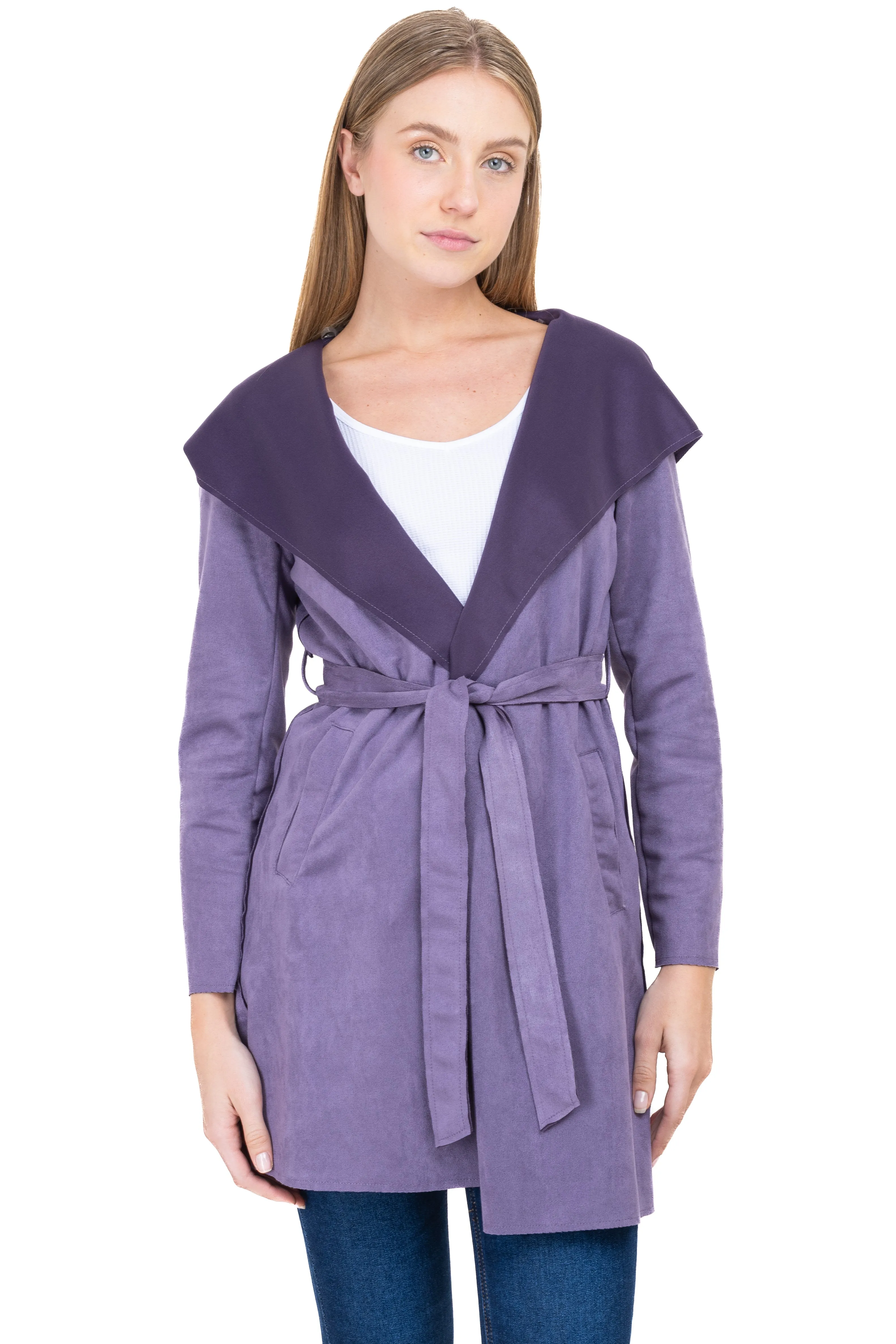 Abrigo liso suede sold by Shasa product image thumbnail 2