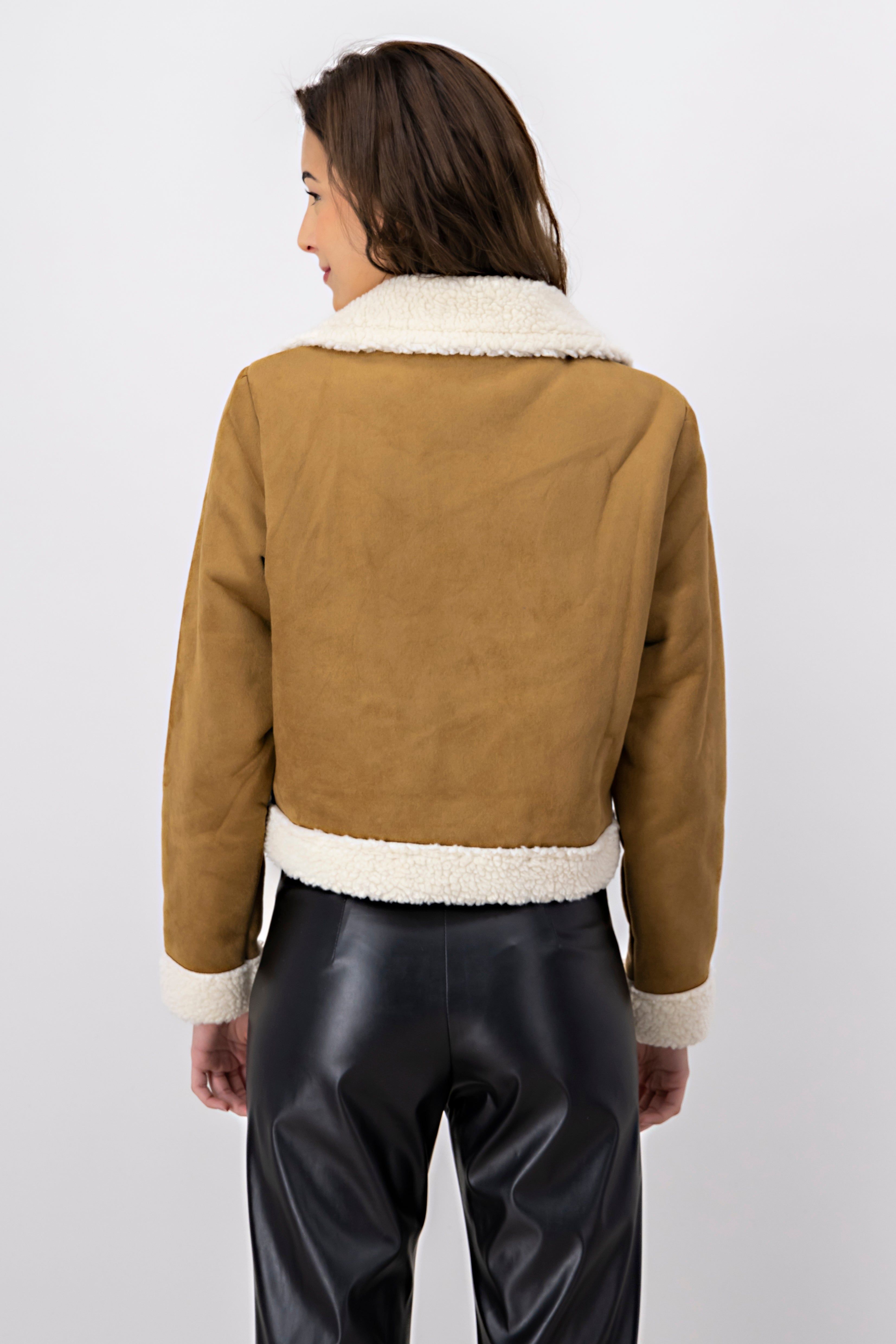 Chamarra tipo aviador cuello borego sold by Shasa product image thumbnail 4