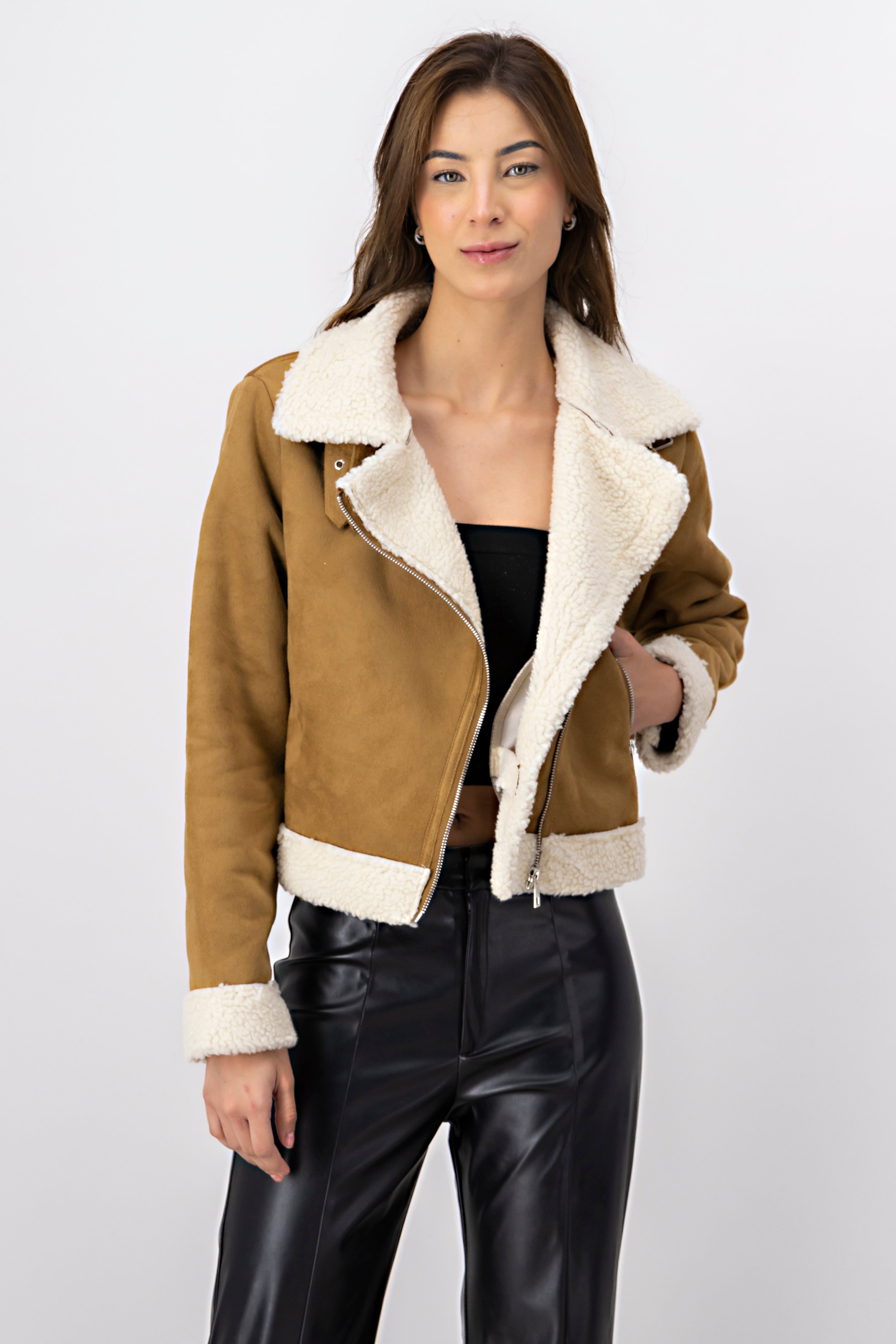 Chamarra tipo aviador cuello borego sold by Shasa product image thumbnail 5