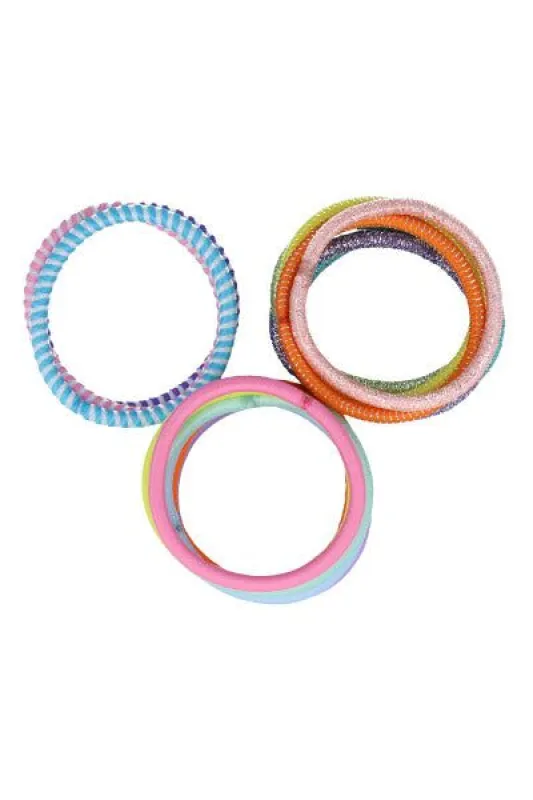 Set 15 ligas cabello multicolor sold by Shasa