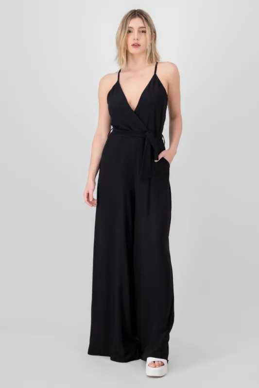 Jumpsuit escote en V con tirante delgado Hypsters sold by Shasa