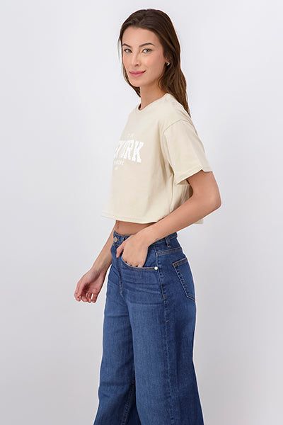 Playera crop boxy Nueva York sold by Shasa product image thumbnail 3