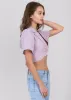 Camisa crop cuadros sold by Shasa