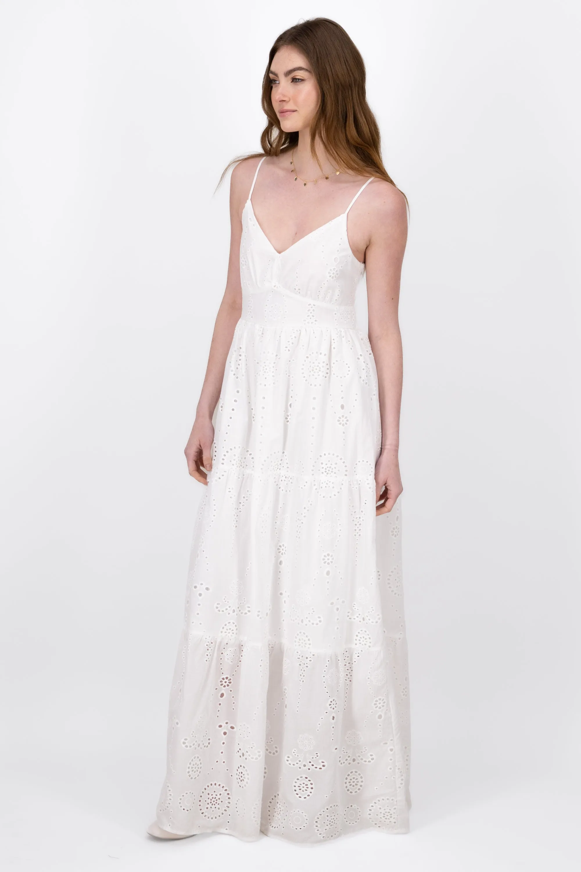 Vestido Maxi Textura Bordado sold by Shasa product image thumbnail 3