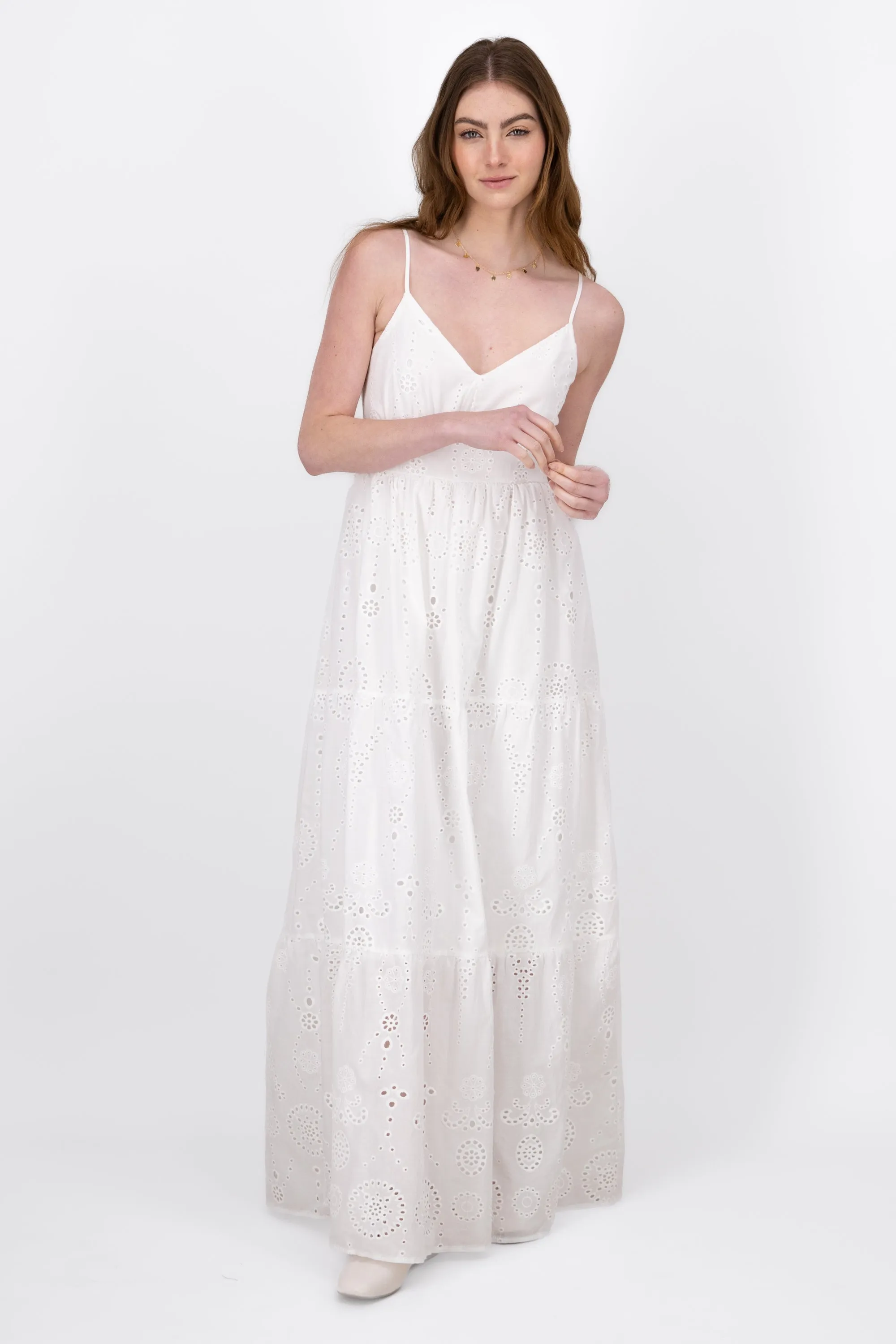 Vestido Maxi Textura Bordado sold by Shasa product image thumbnail 2