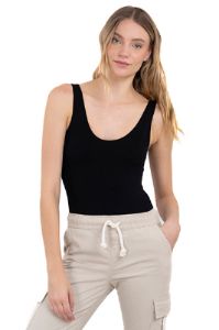 Bodysuit acanalado tirantes sold by Shasa