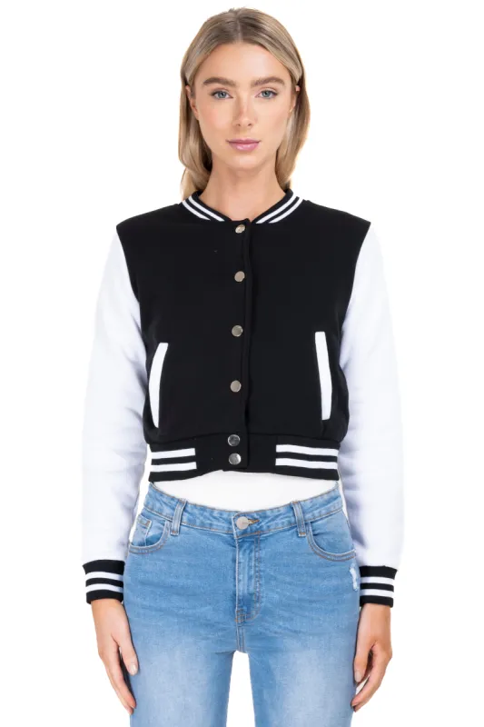 Chamarra bomber bicolor sold by Shasa