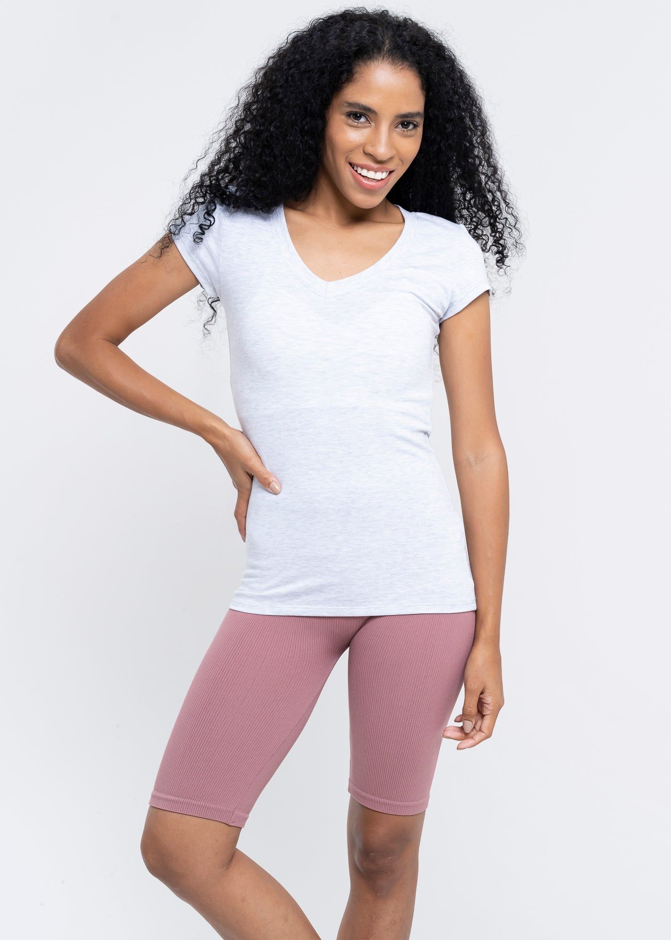 Blusa manga corta cuello v sold by Shasa product image thumbnail 3