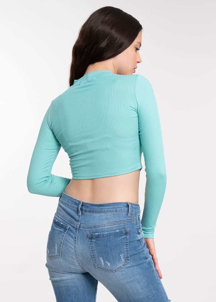 Top acanalado manga larga sold by Shasa product image thumbnail 4