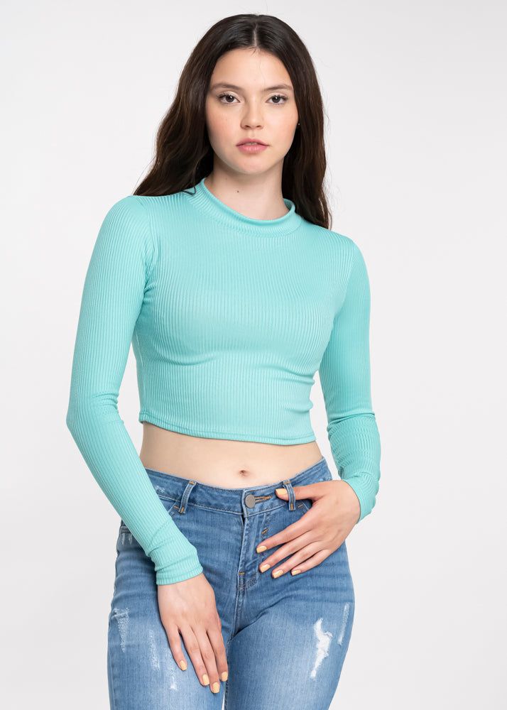 Top acanalado manga larga sold by Shasa product image thumbnail 3