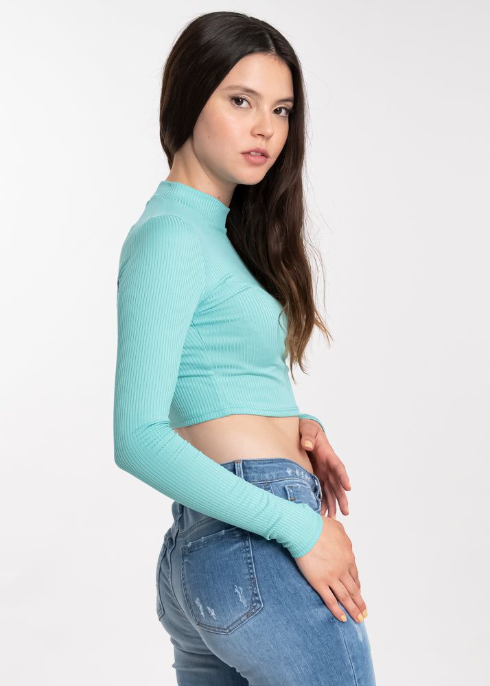 Top acanalado manga larga sold by Shasa product image thumbnail 2