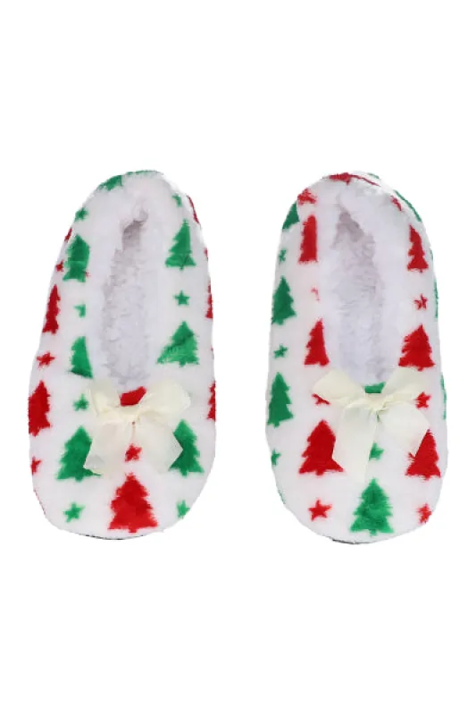 Pantucalcetas peluche navideñas sold by Shasa