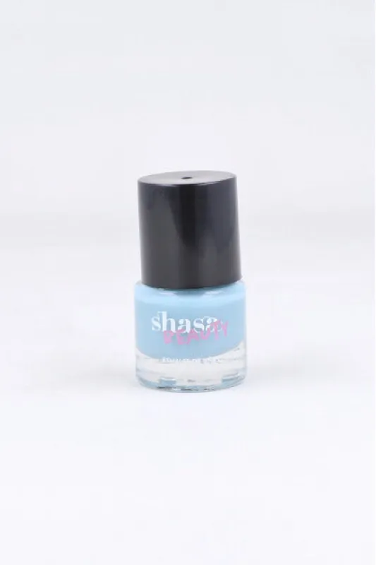 Esmalte uñas azul claro pastel sold by Shasa
