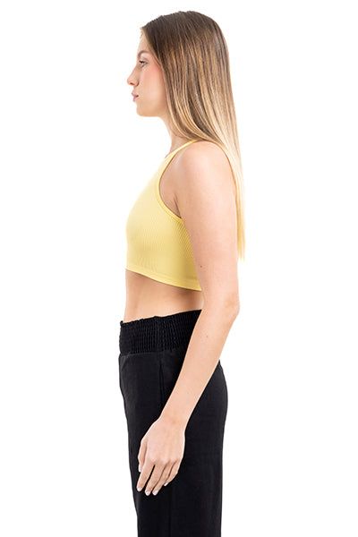 Top crop halter acanalado sold by Shasa product image thumbnail 3