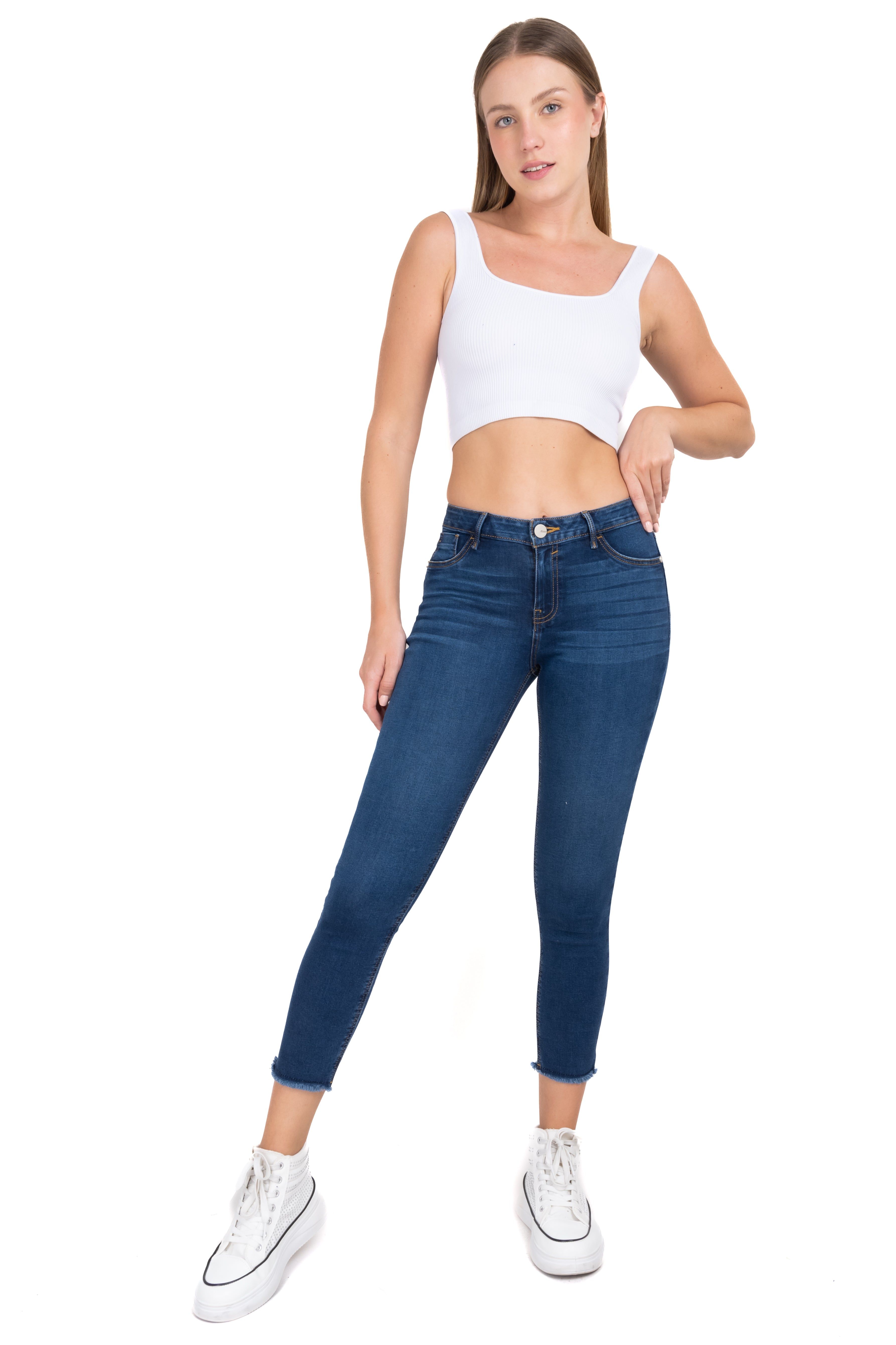 Jeans skinny efecto deslavado sold by Shasa product image thumbnail 2
