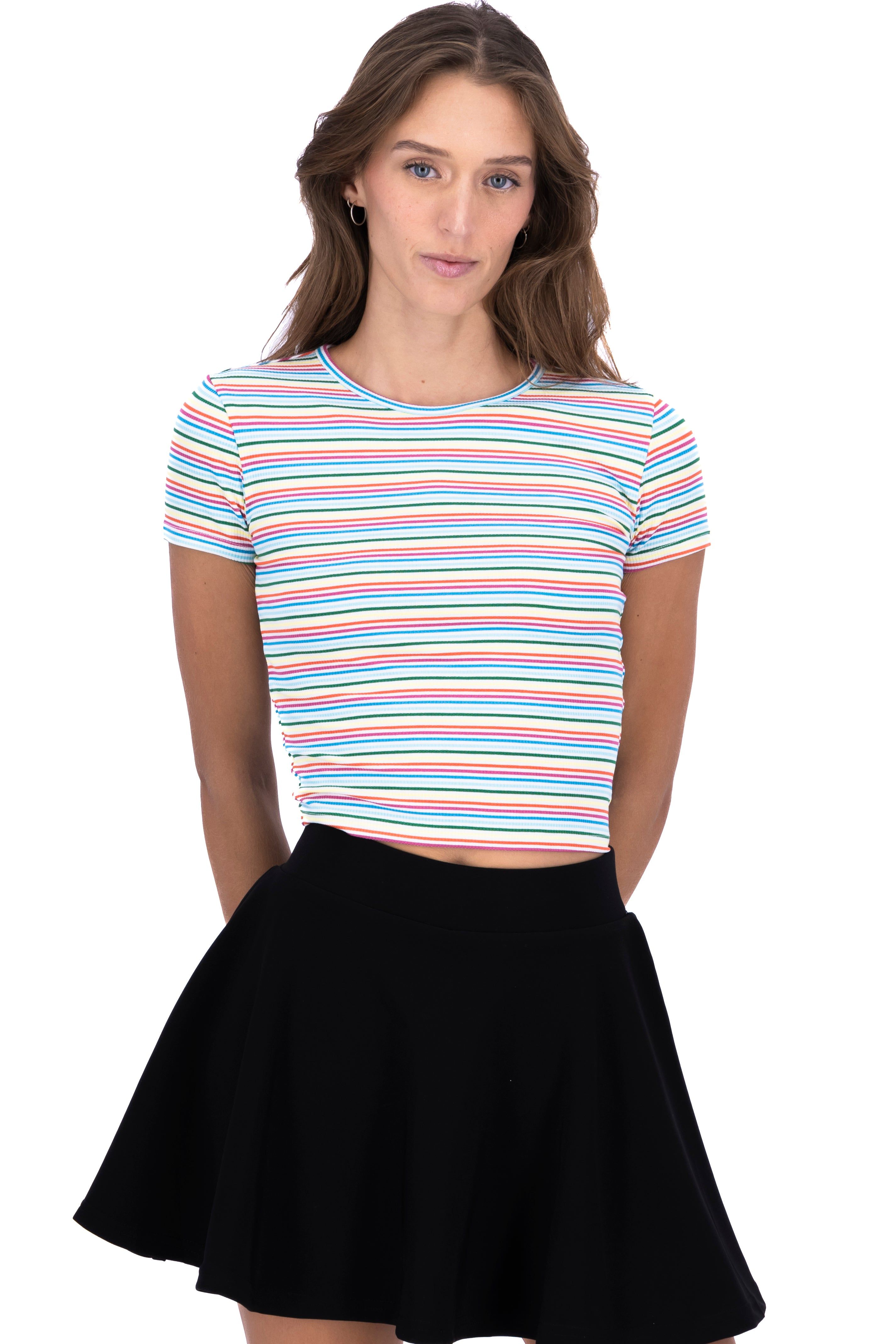 Top acanalado líneas multicolor sold by Shasa product image thumbnail 2