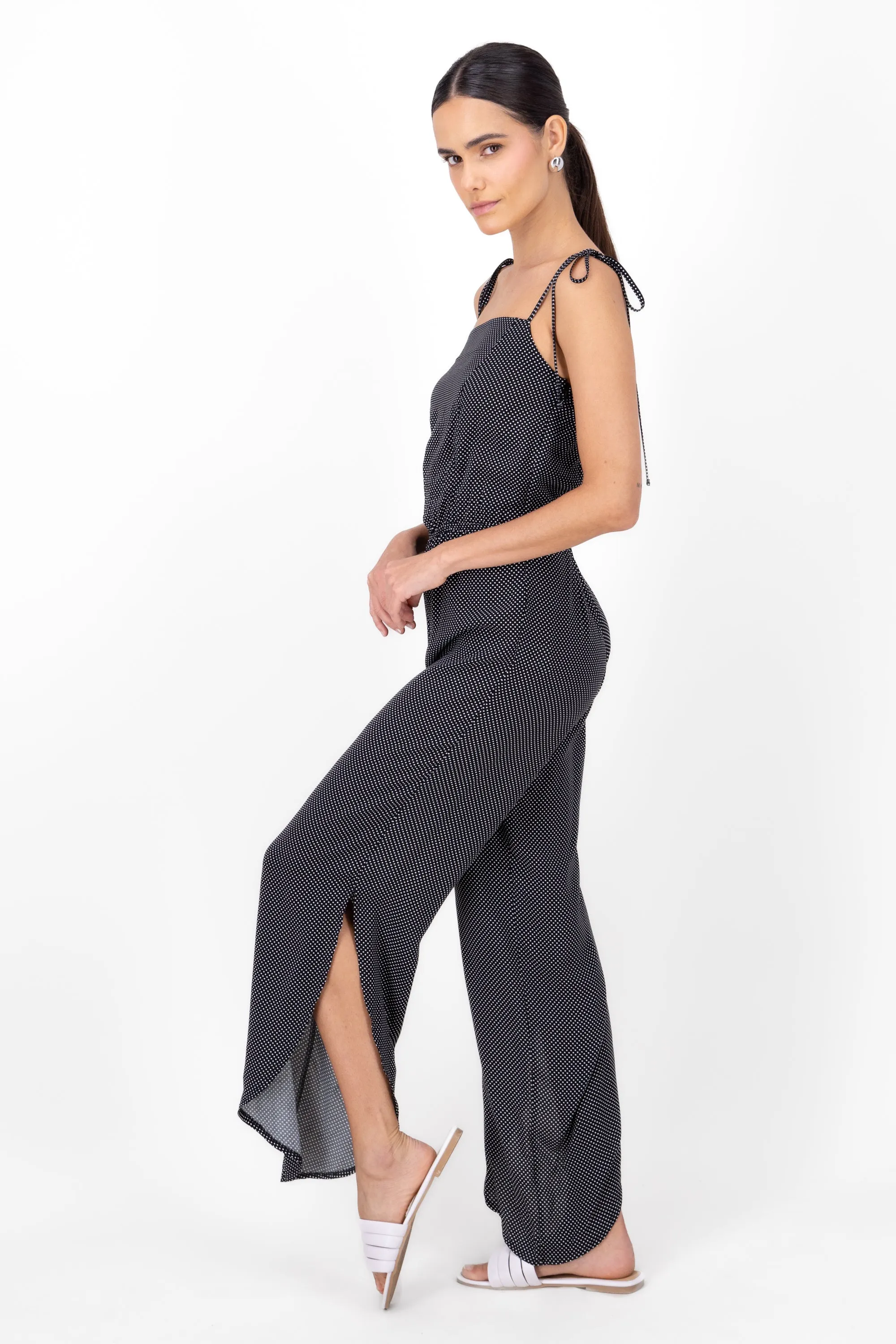 Jumpsuit lunares detalle aberturas sold by Shasa product image thumbnail 3