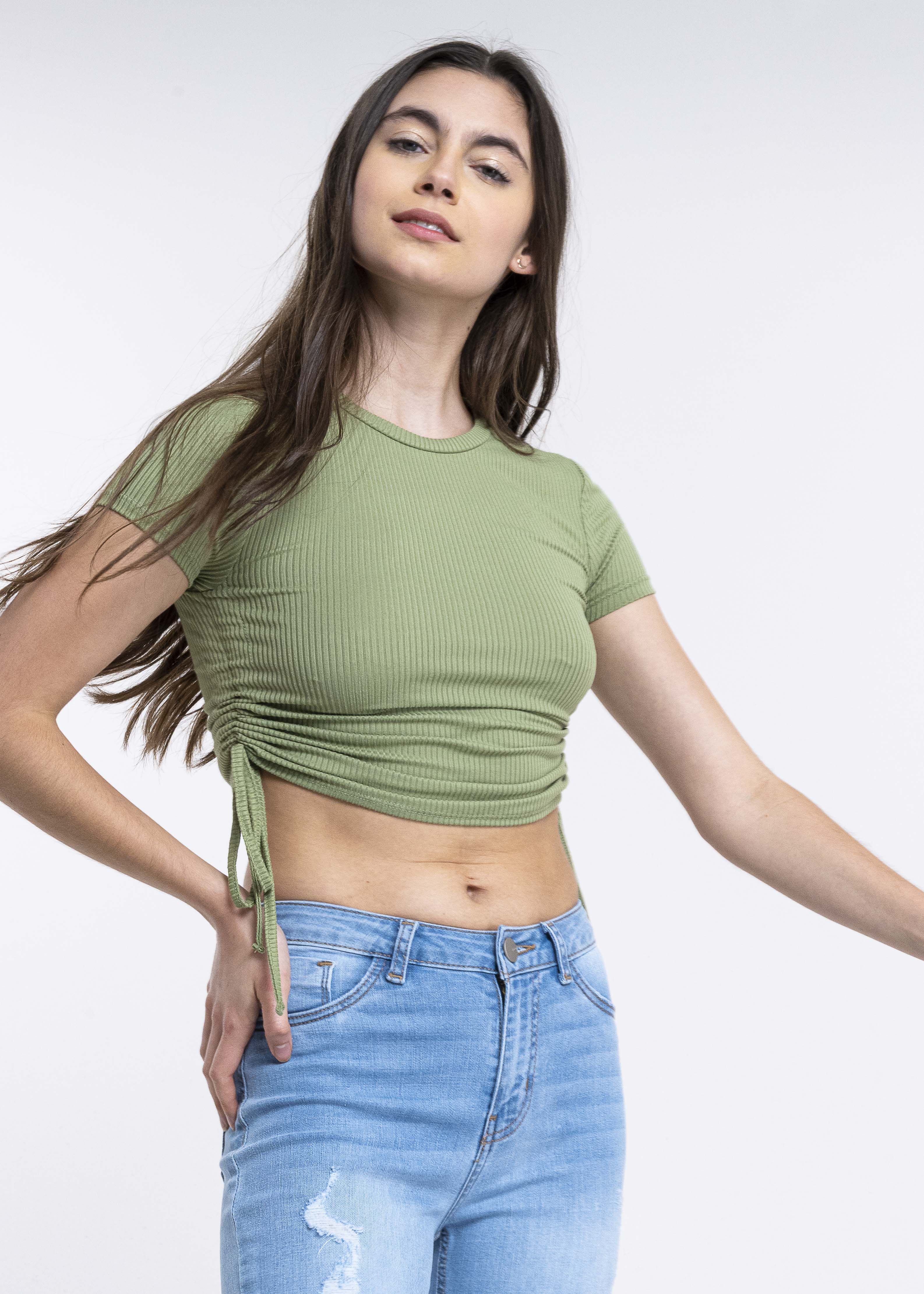 Top manga corta jaretas laterales sold by Shasa product image thumbnail 2