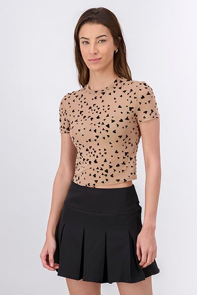 Top mesh corazones flock sold by Shasa product image thumbnail 2