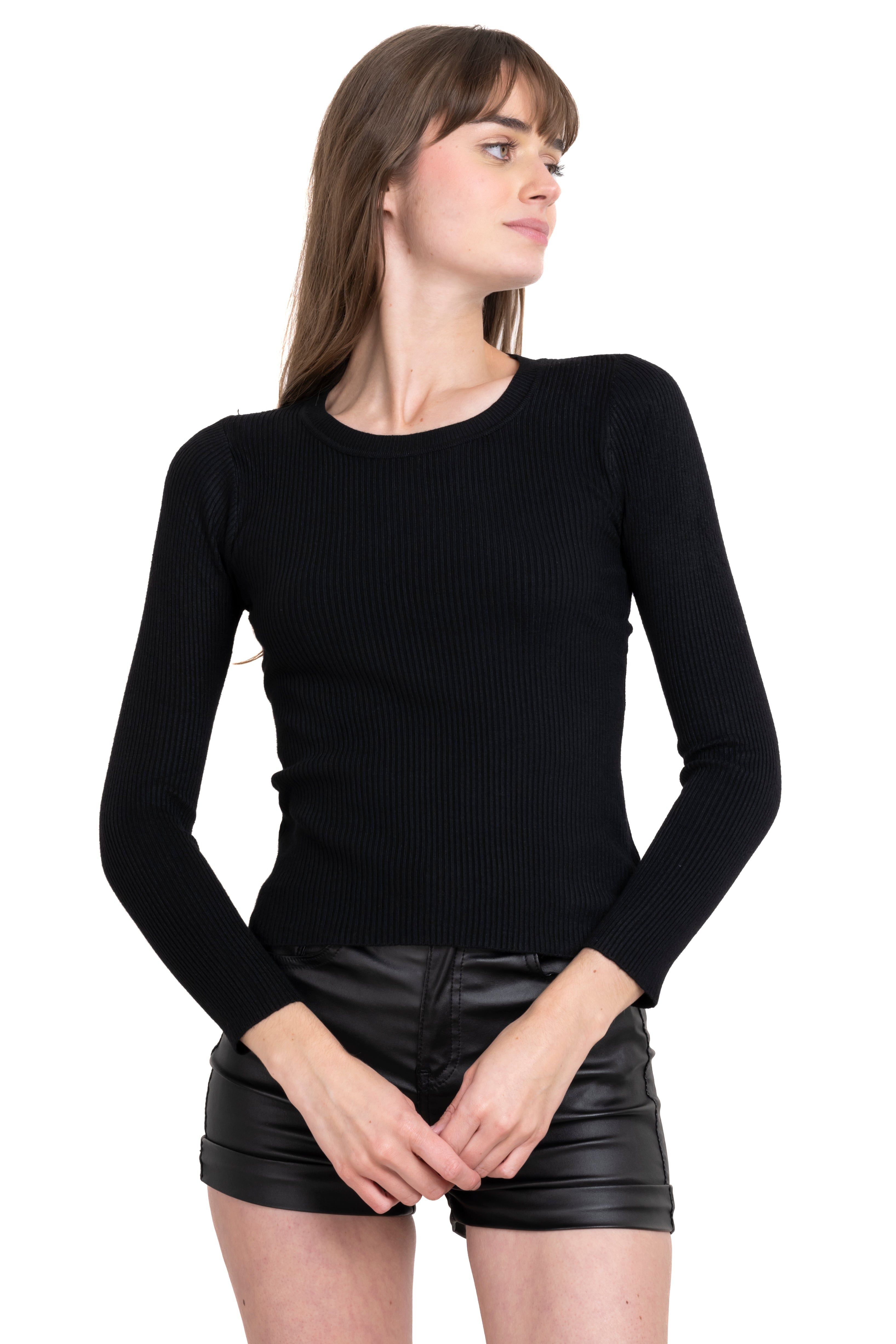 Top Manga Larga Cuello Redondo sold by Shasa