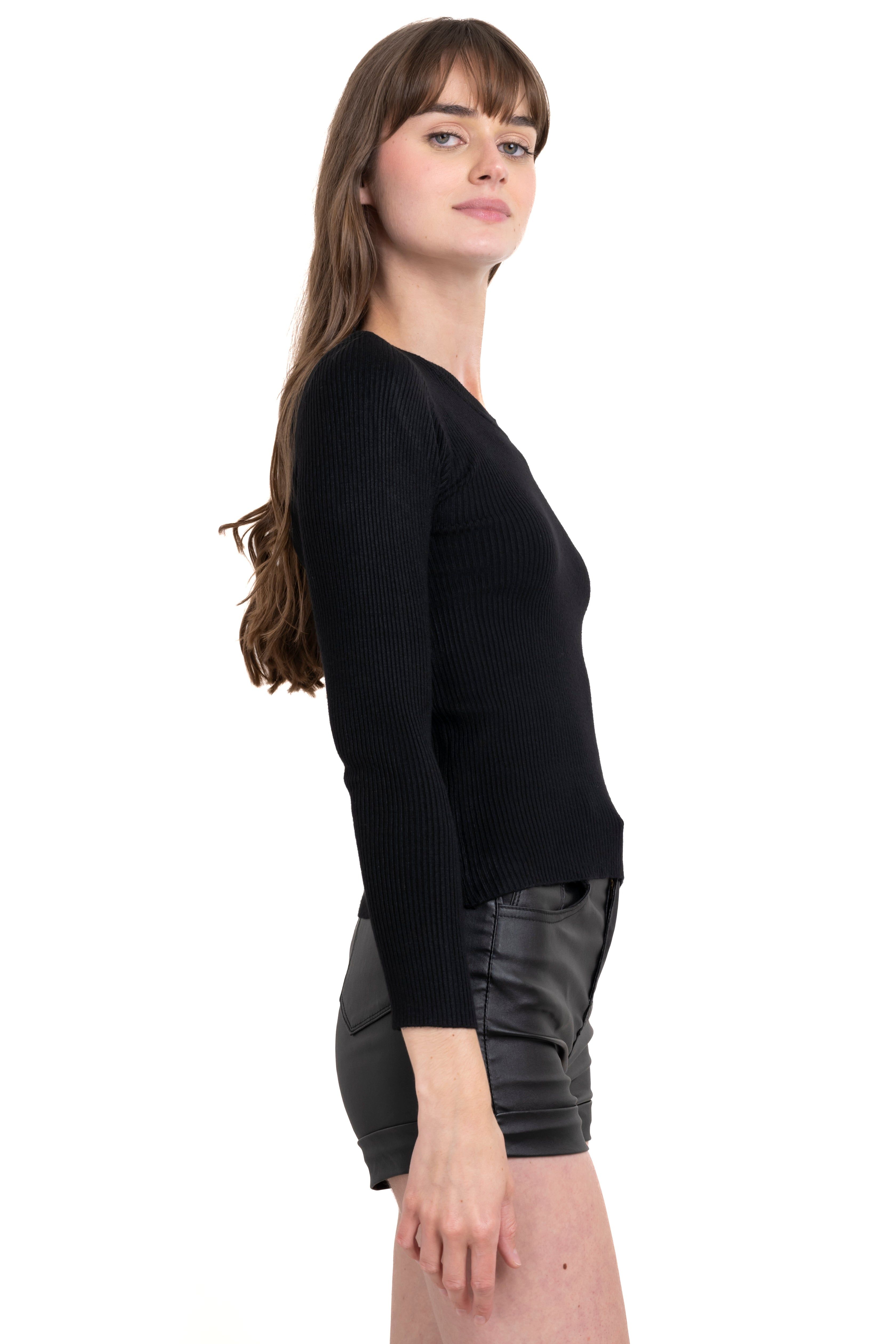 Top Manga Larga Cuello Redondo sold by Shasa product image thumbnail 3