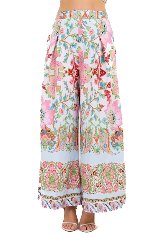 Pantalón Amplio Estampado Tribal sold by Shasa