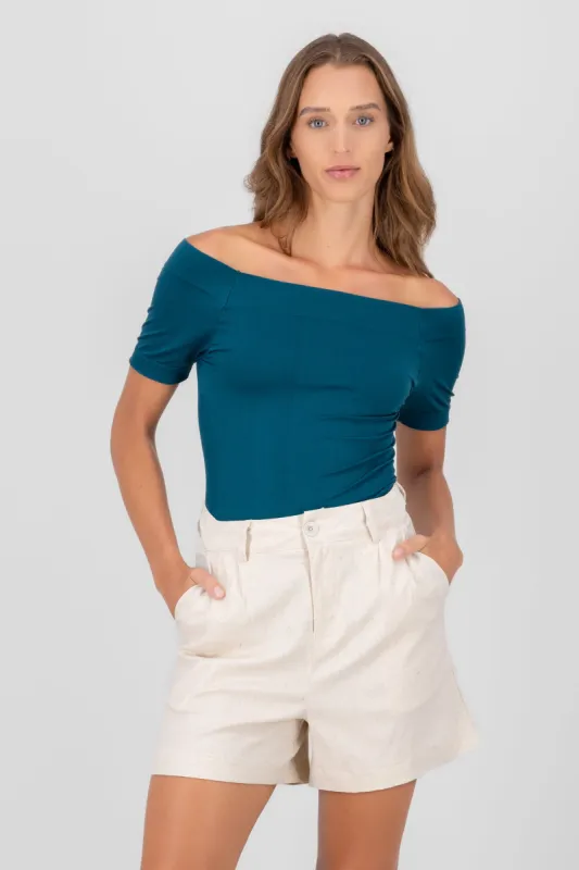 Bodysuit Liso Hombros Descubiertos sold by Shasa