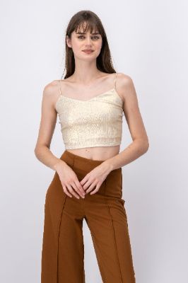 Top tirantes efecto metálico sold by Shasa