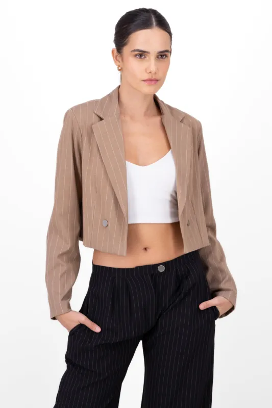 SACO CORTO ESTAMPADO MINI RAYAS sold by Shasa