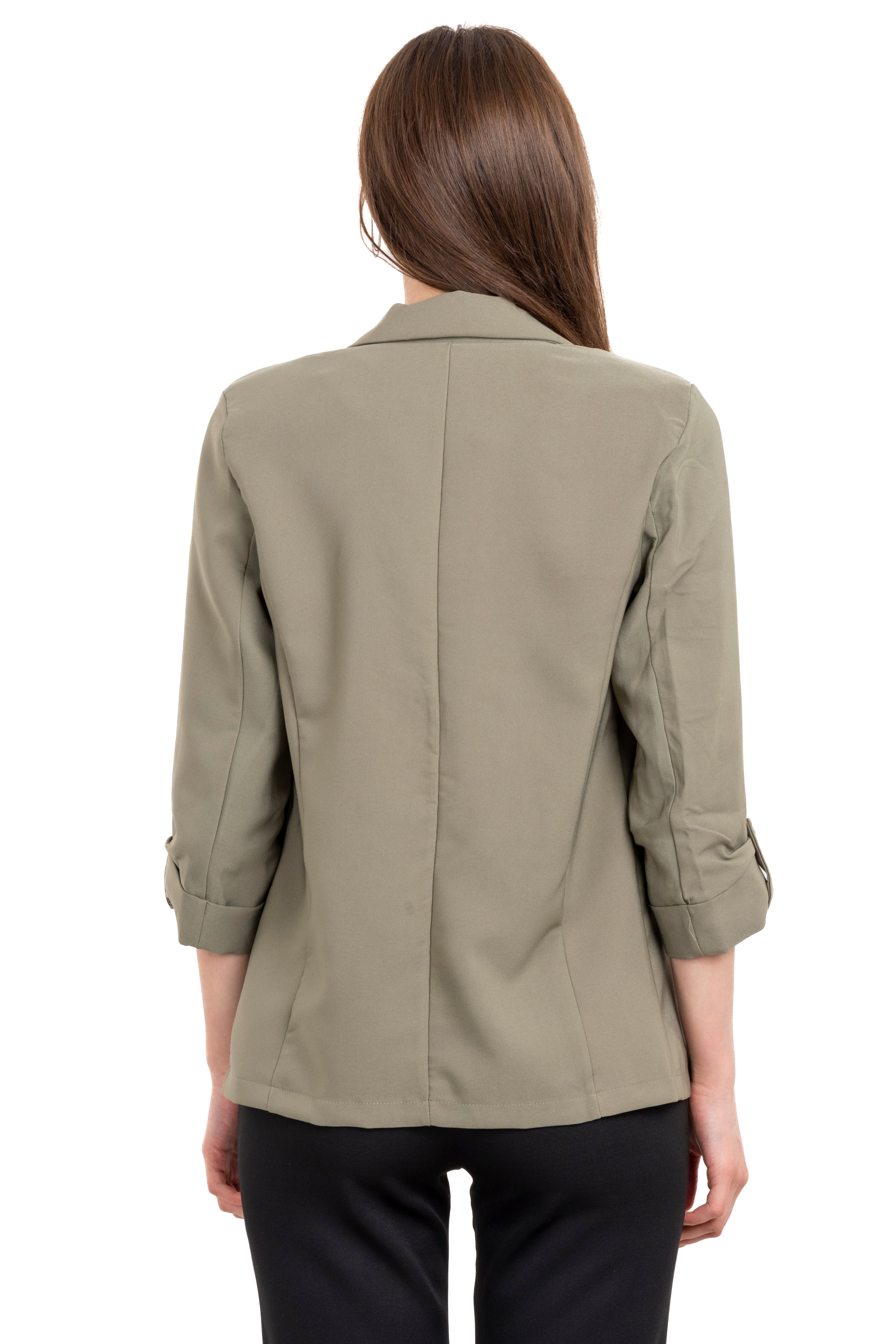 Blazer liso manga 3/4 sold by Shasa product image thumbnail 4