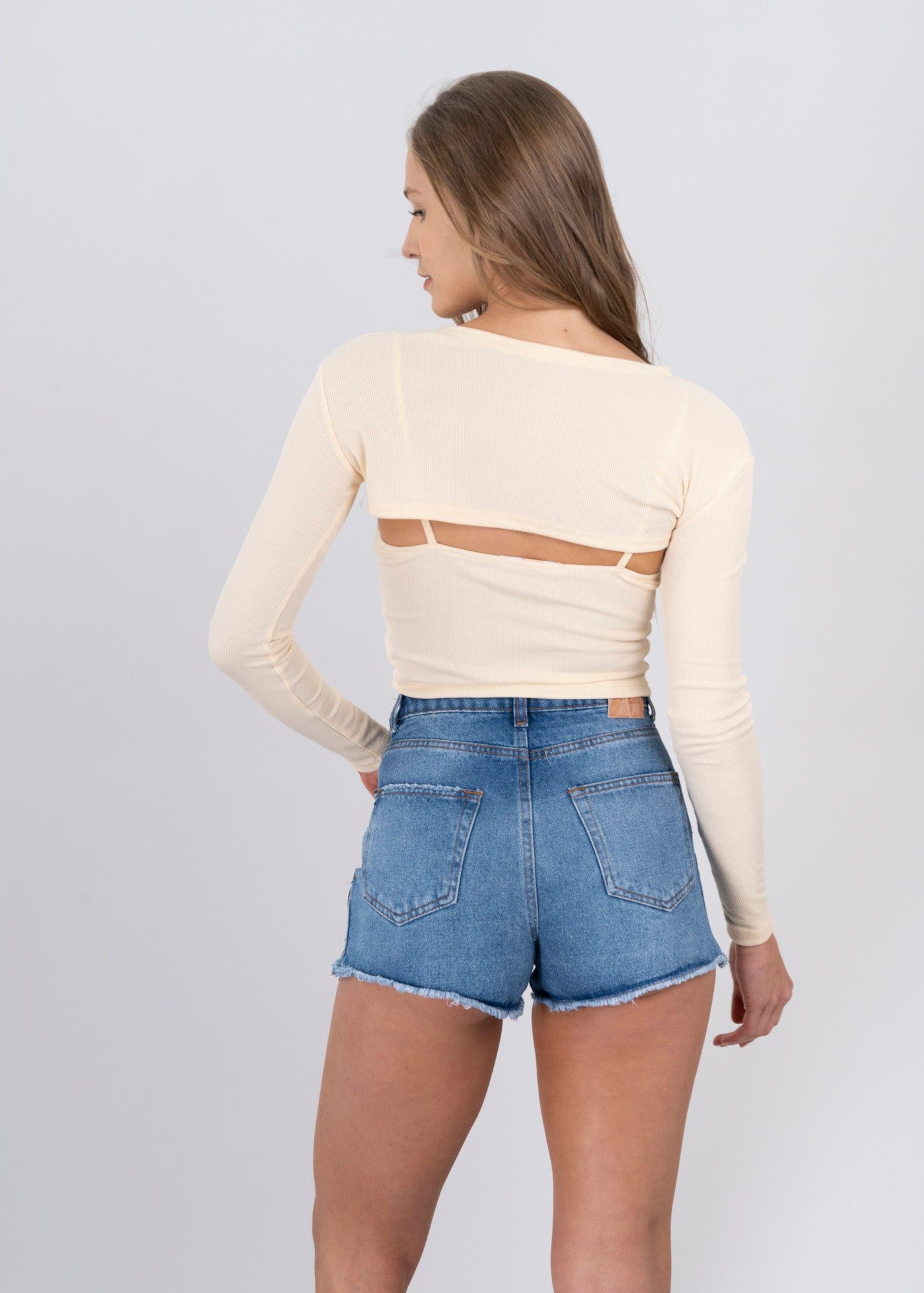 Top manga larga fruncido sold by Shasa product image thumbnail 4