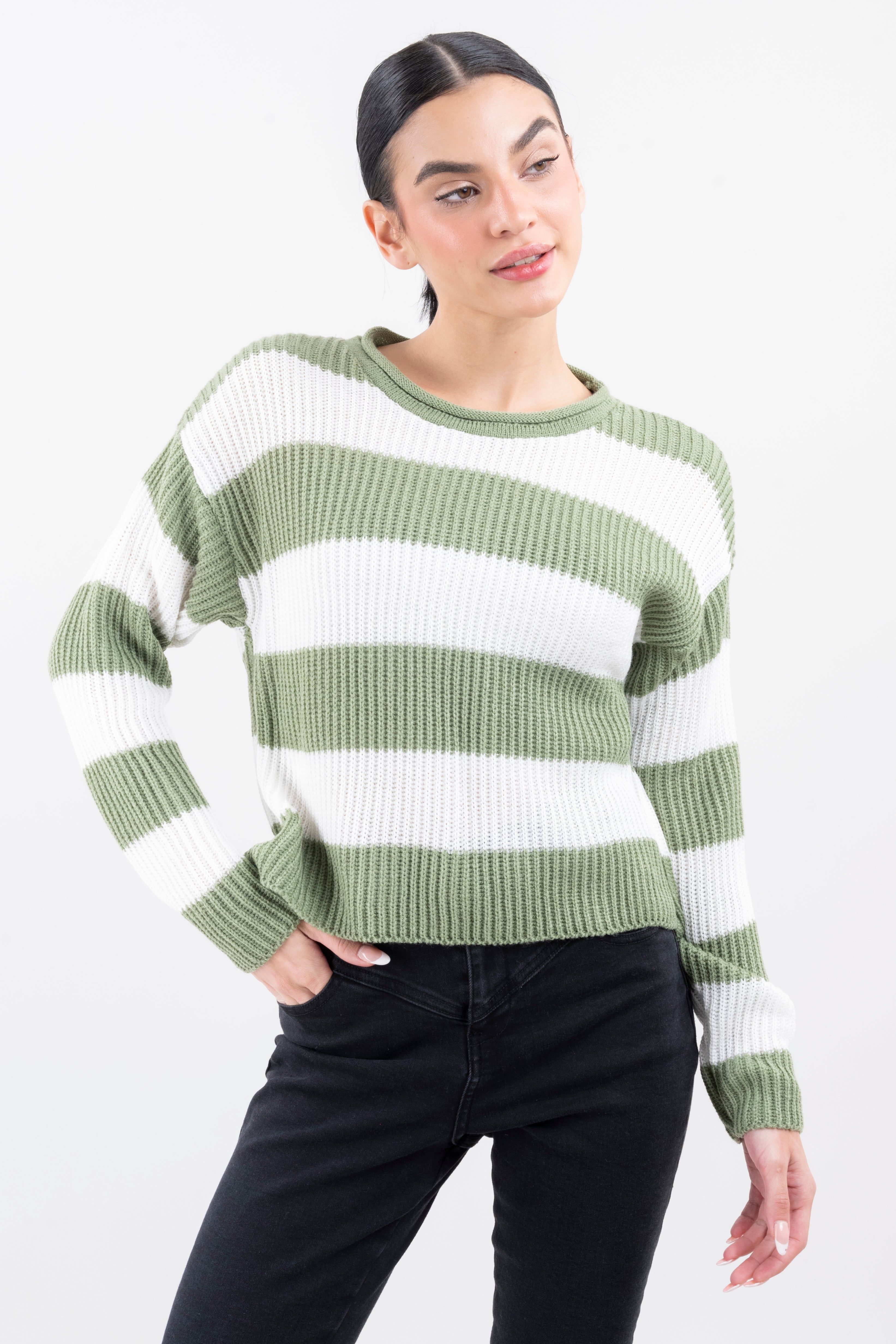 Suéter rayas bicolor sold by Shasa product image thumbnail 2