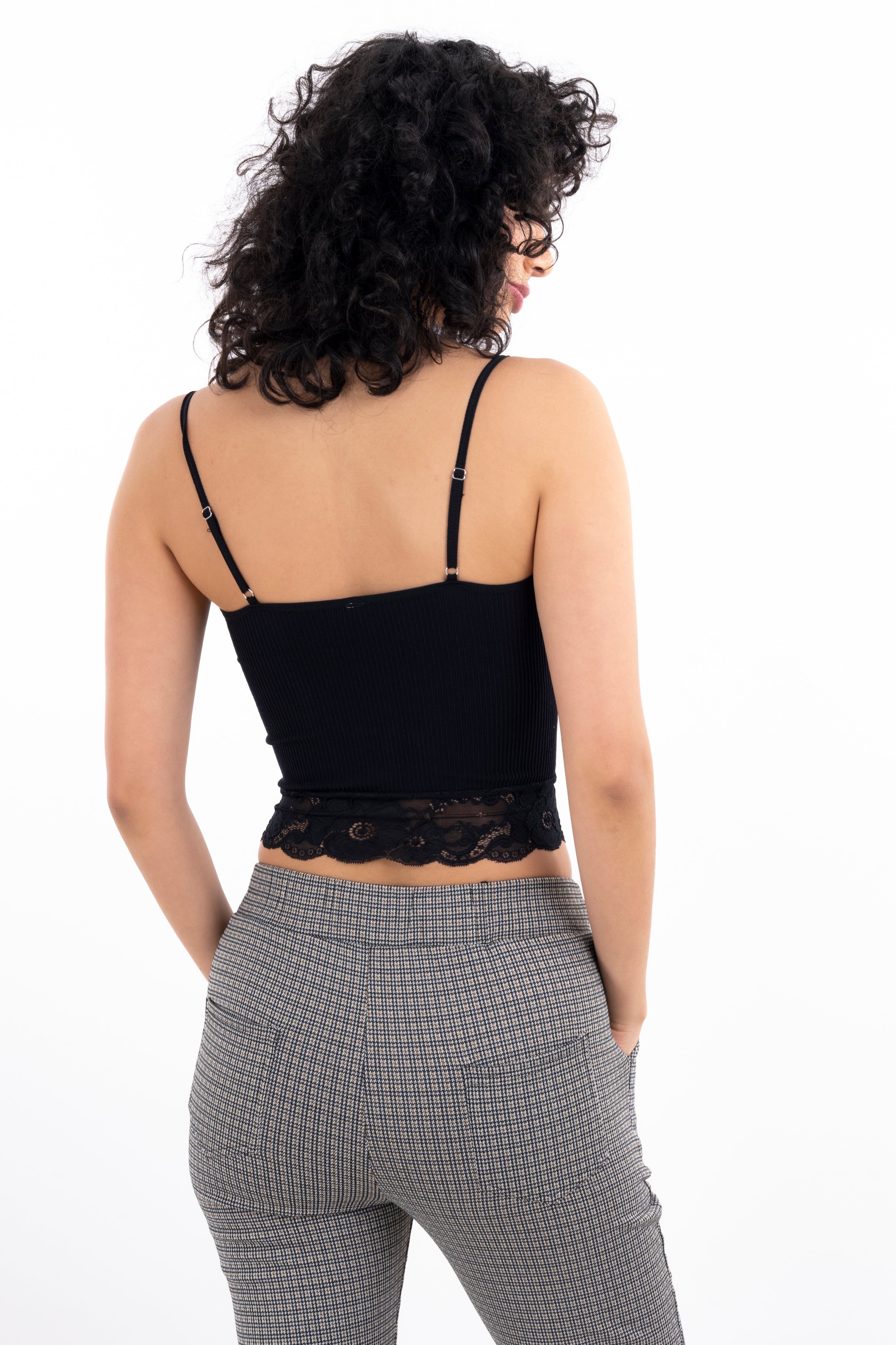 Top rib bordes encaje sold by Shasa product image thumbnail 4