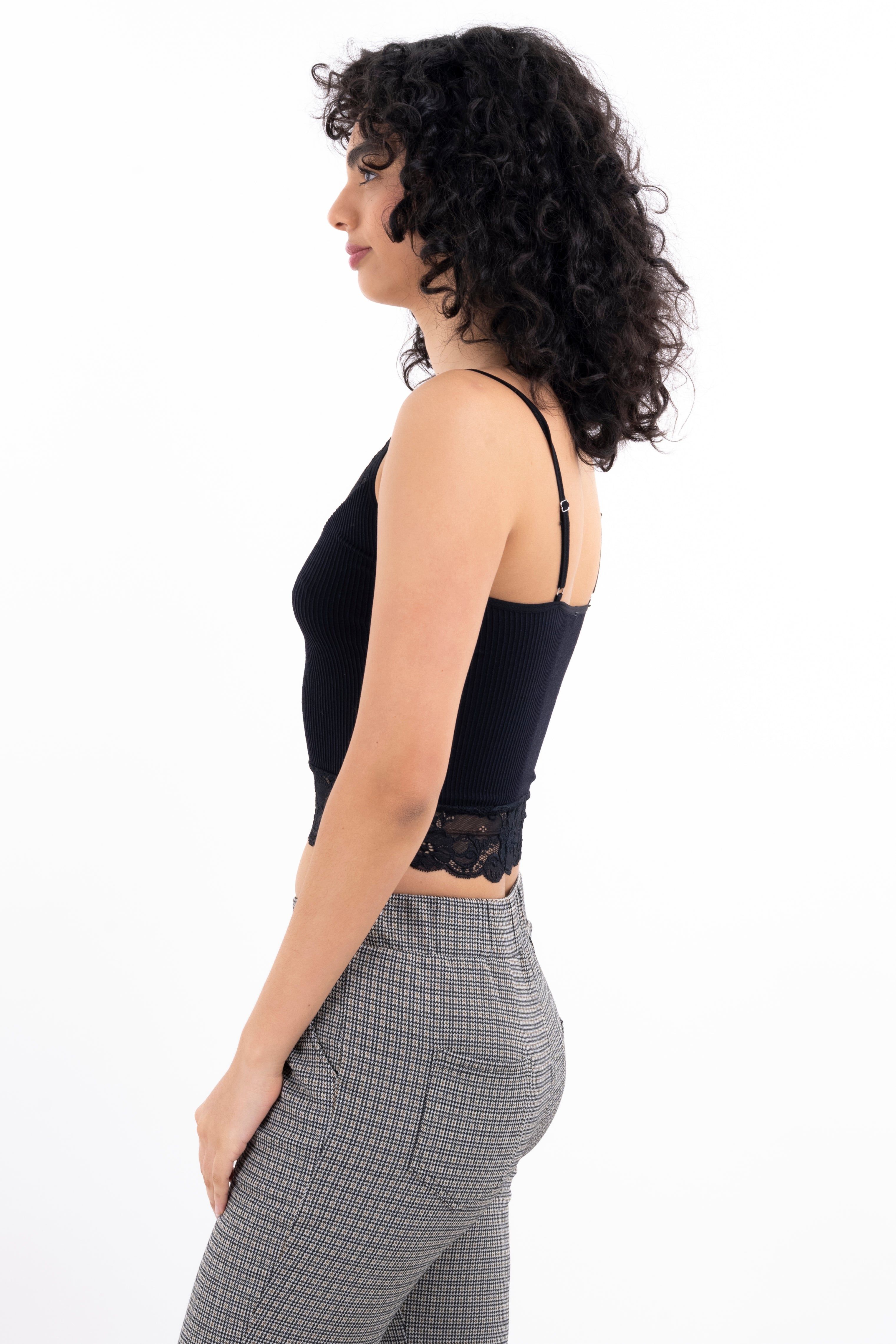 Top rib bordes encaje sold by Shasa product image thumbnail 3