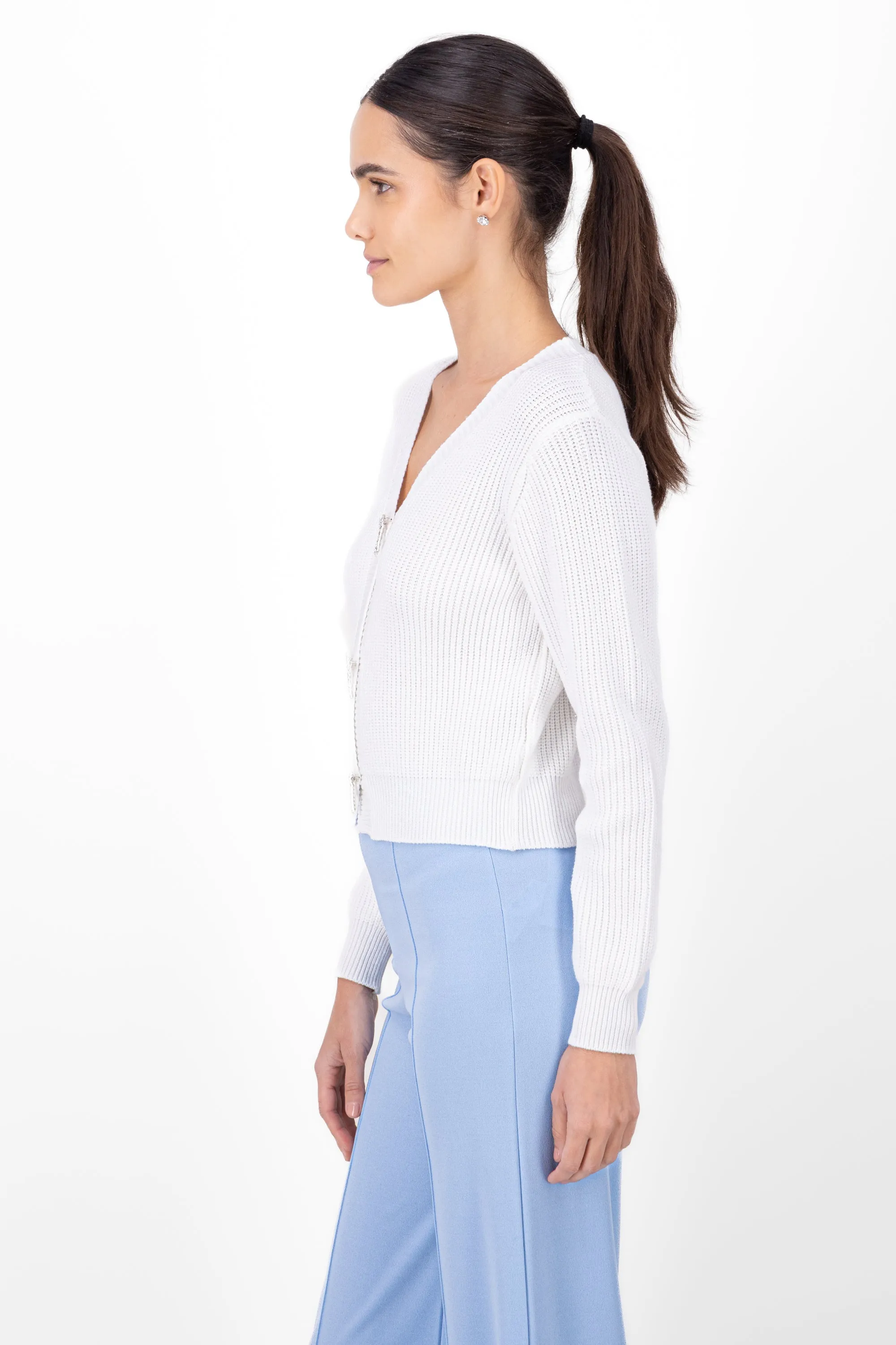 Cardigan con boton mono sold by Shasa product image thumbnail 3