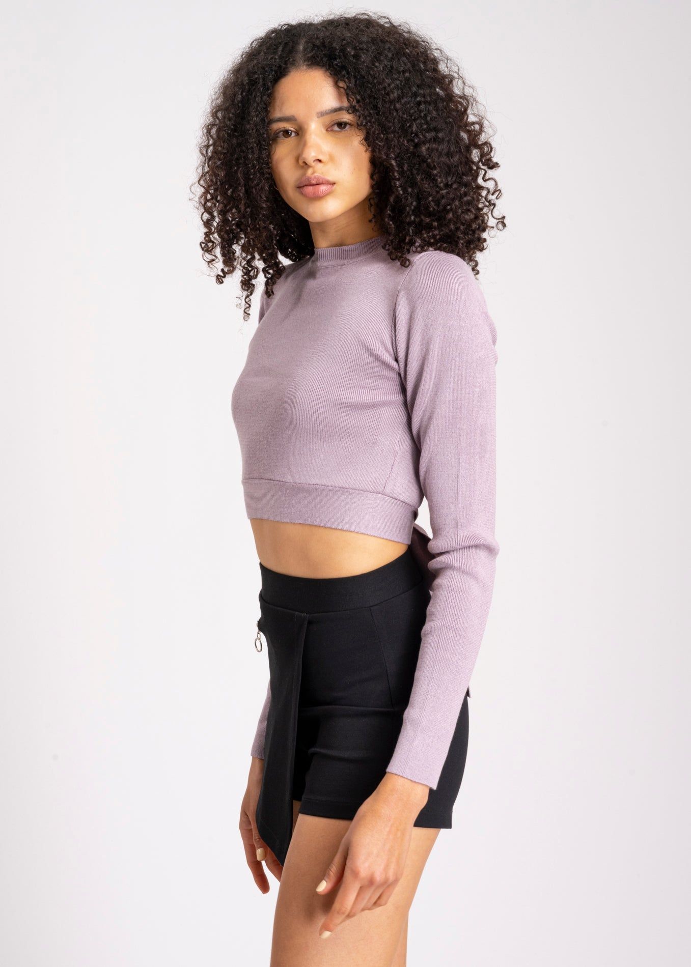 Suéter crop escote espalda detalle cinta sold by Shasa product image thumbnail 3