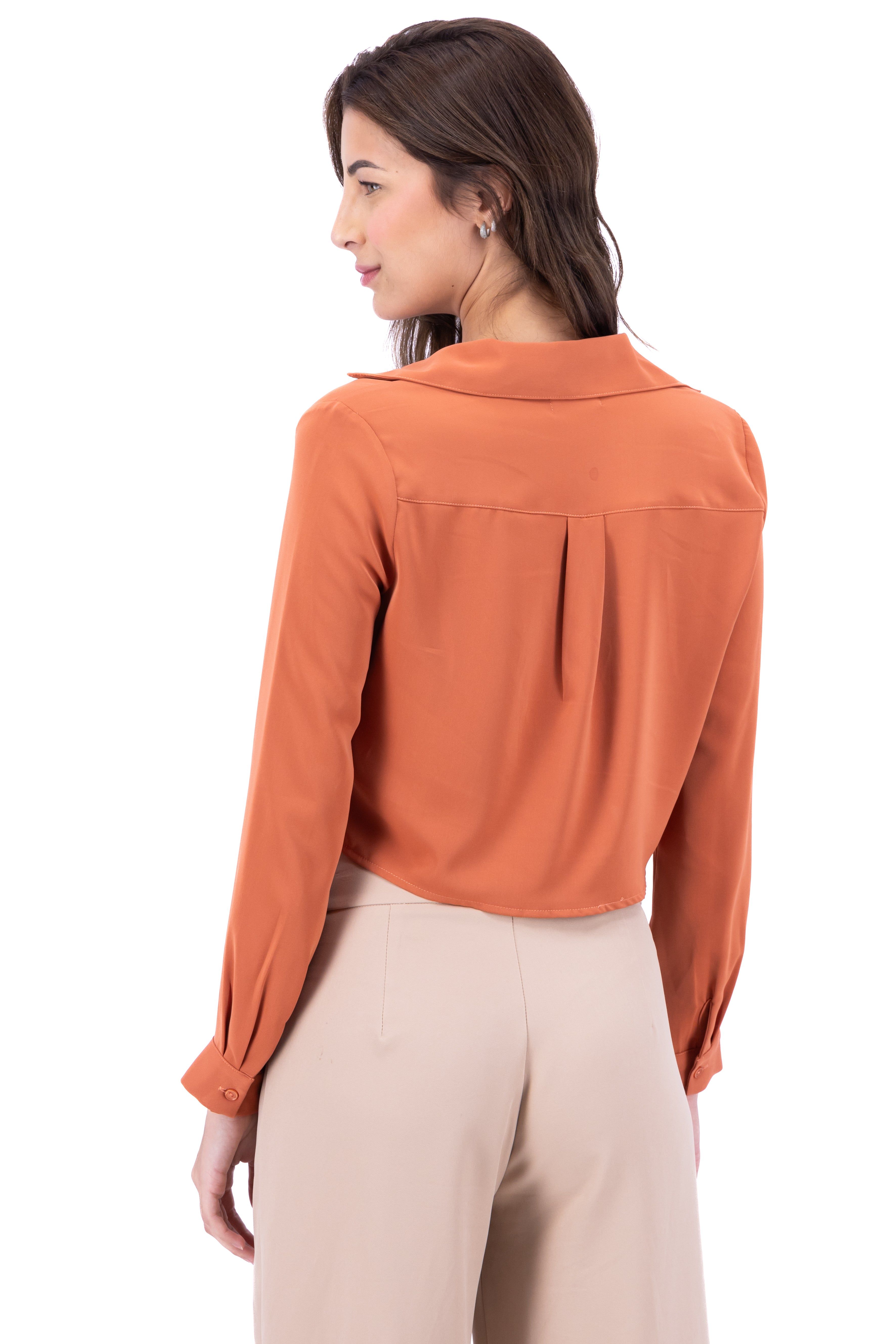 Camisa Crop Escote sold by Shasa product image thumbnail 4