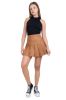 Falda mini tableada efecto piel sold by Shasa
