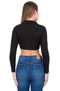 Top crop acanalado liso sold by Shasa