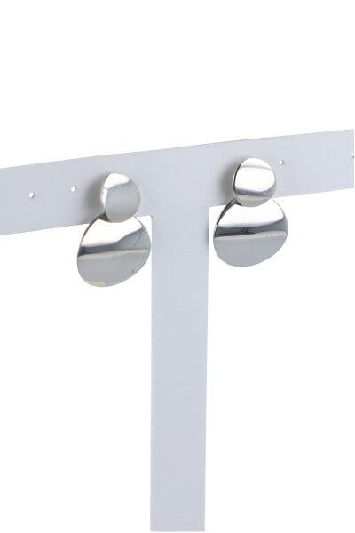 Aretes largos doble circulo sold by Shasa product image thumbnail 2