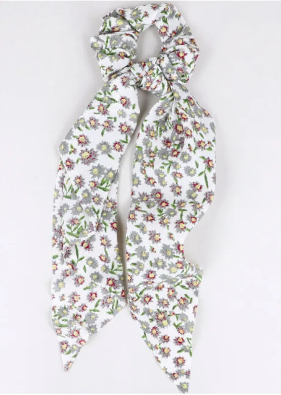 Scrunchie Estampado Flores sold by Shasa