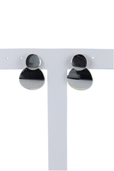 Aretes largos doble circulo sold by Shasa