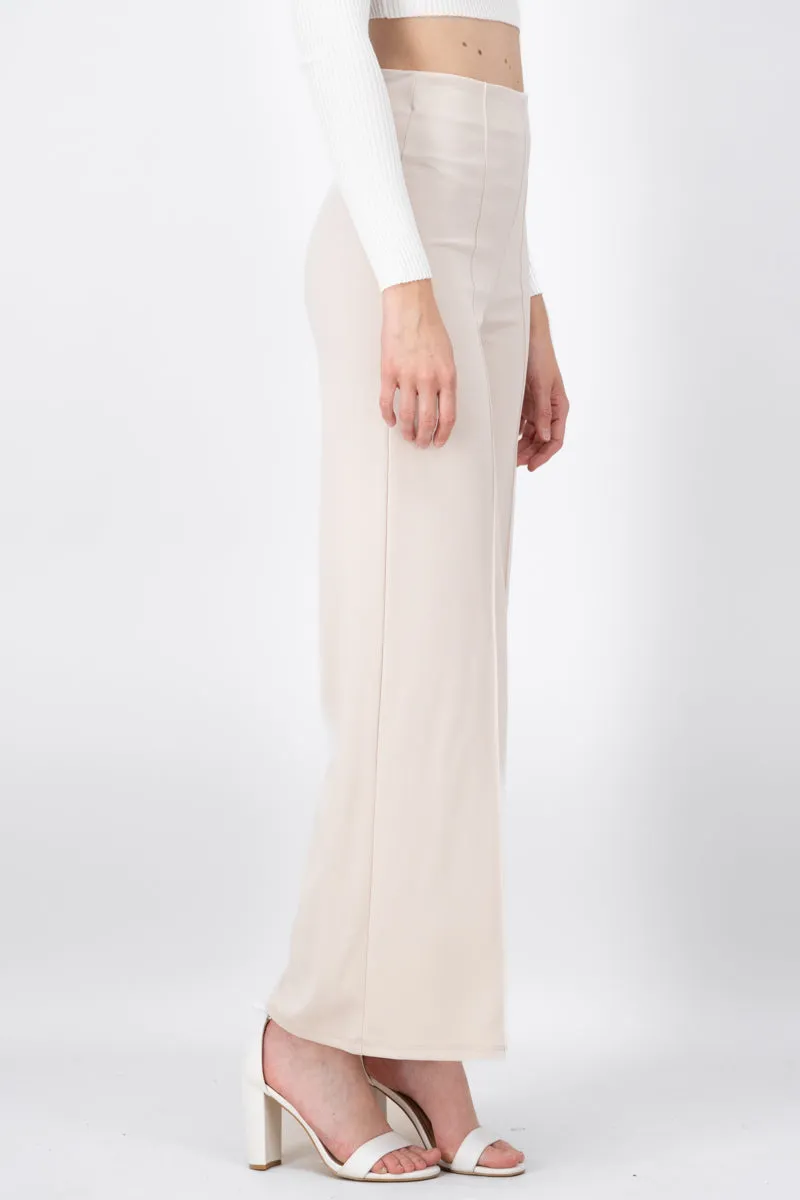 Pantalón Wide Leg Cintura Alta Costuras sold by Shasa product image thumbnail 3