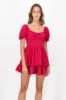 Vestido Mini Capas Moño sold by Shasa